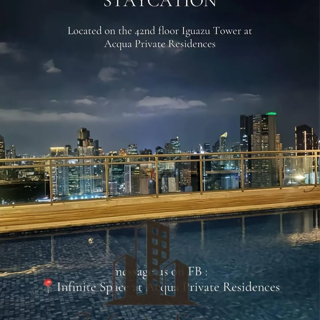 Infinite Space At Acqua Private Residences - Iguazu Tower Mandaluyong 0*,
